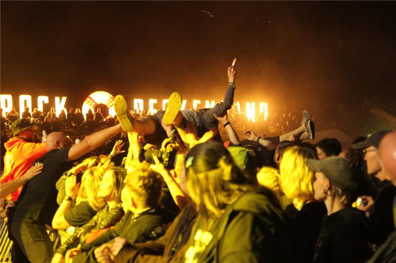 Am Wochenende ging das Rock-am-Beckenrand-Festival in Wolfshagen über die Bühne....