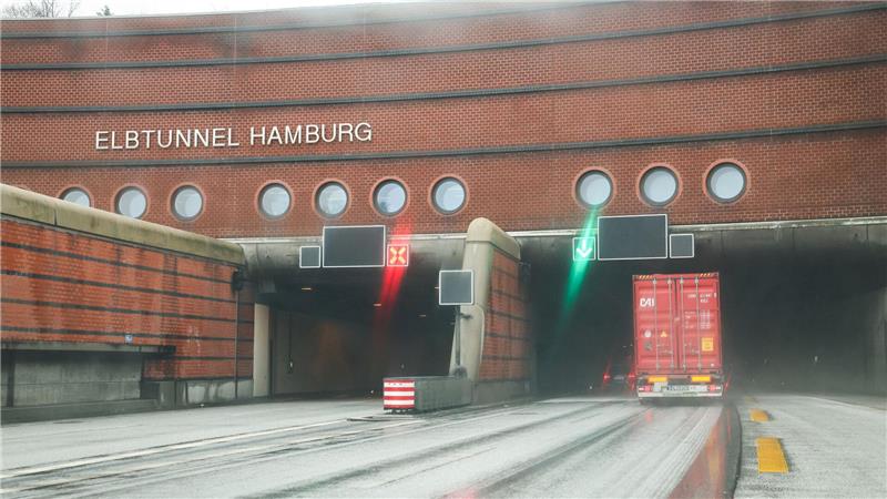 Am Wochenende wird der Elbtunnel für 54 Stunden voll gesperrt. (Archivbild)