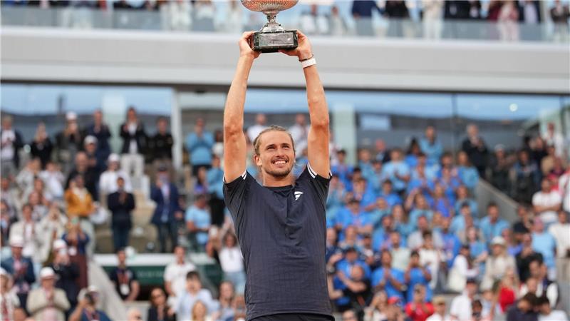 Am Ziel seiner Träume angelangt: Alexander Zverev