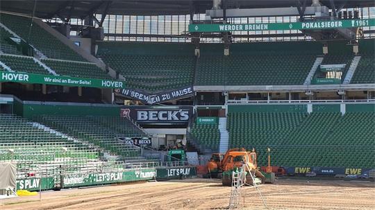 Am dritten Heimspieltag soll im Weserstadion wieder alles gerichtet sein. 