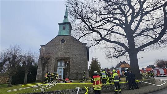 Am ersten Weihnachtstag brach in der Kirche in Beuchte ein Feuer aus.