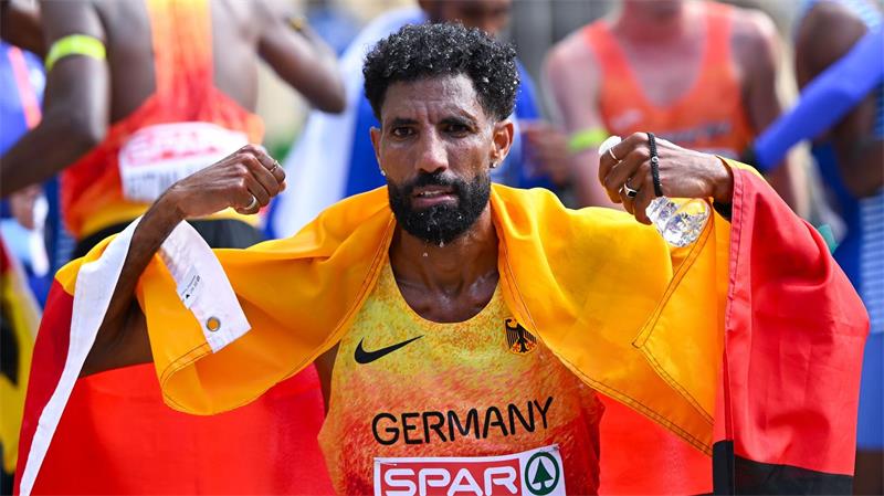 Ruppert setzt goldenen EM-Schlusspunkt, Mihambo untröstlich Amanal Petros gewann EM-Gold im Marathon.