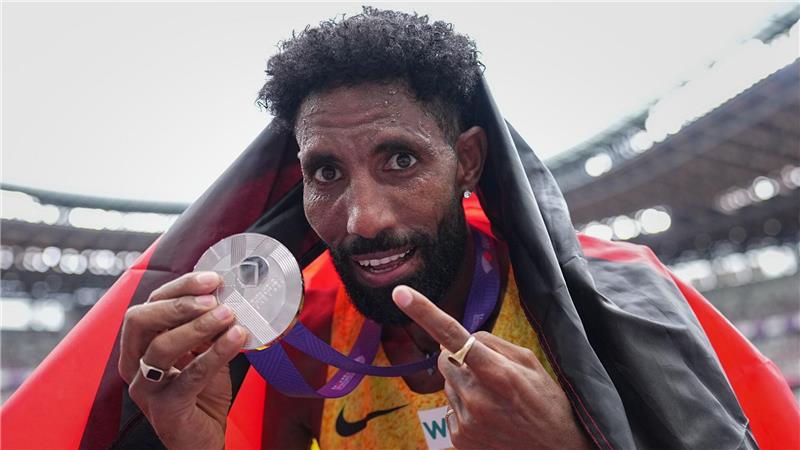 Amanal Petros holte WM-Silber im Marathon.