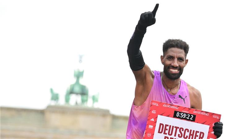 Amanal Petros ist derzeit der beste deutsche Marathonläufer. (Archivbild)