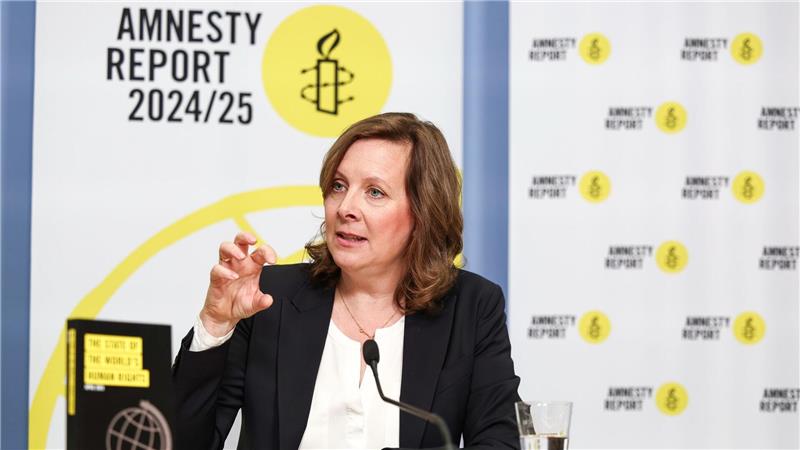 Amnesty-Generalsekretärin Duchrow übt deutliche Kritik an Donald Trump.