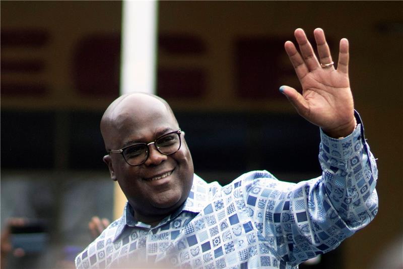 Amtsinhaber Félix Tshisekedi ist nach dem vorläufigen Ergebnis klarer Sieger der Präsidentenwahl.