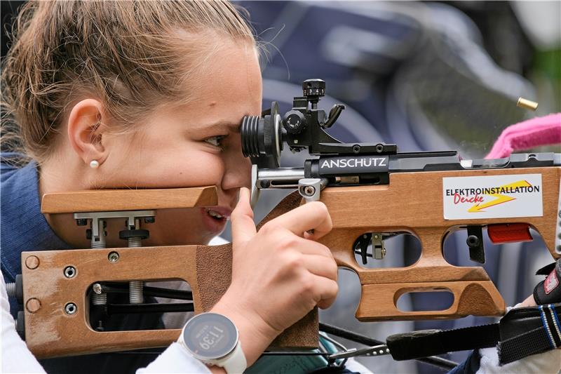 Amy Dunkel nimmt in der Jugend II Top-Ten-Plätze ins Visier. Foto: Drechsler