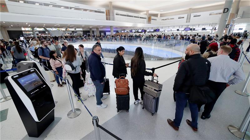 An US-Flughäfen gibt es derzeit lange Wartezeiten (Archivbild).