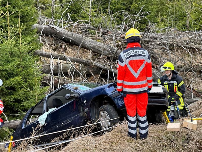 An dem Fahrzeug entstand ein Totalschaden. Foto: Eggers