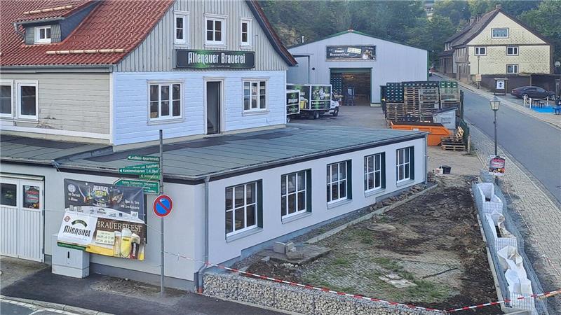 An der Altenauer Brauerei soll bald ein Hopfengarten entstehen.