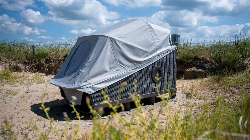 Nachts am Strand - Wo Schlafstrandkörbe vermietet werden An immer mehr Stränden ist eine Übernachtung im Schlafstrandkorb möglich.