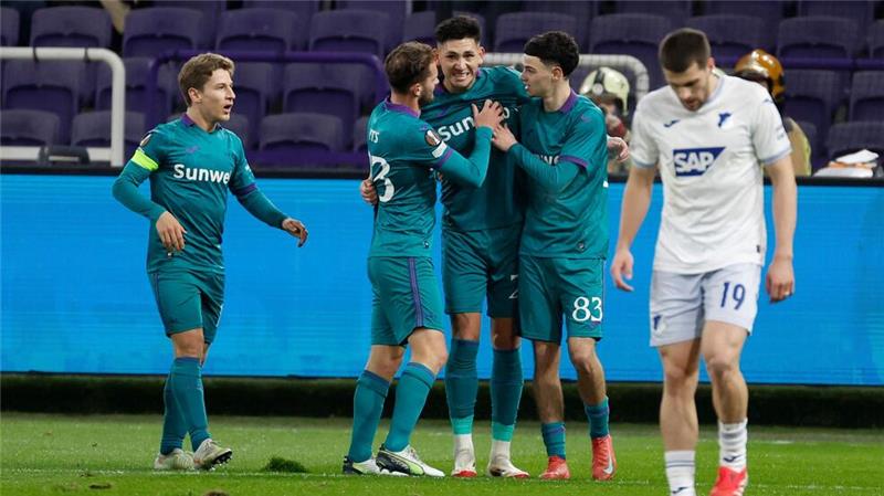 4:3-Coup - aber Europa League-Aus für Hoffenheim Anderlecht und Torschütze Luis Vazquez jubeln