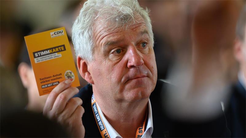 Anders als seine Fraktion will der CDU-Abgeordnete Guido Heuer bei der Ministerpräsidenten-Wahl nicht den Saal verlassen. (Archivbild)