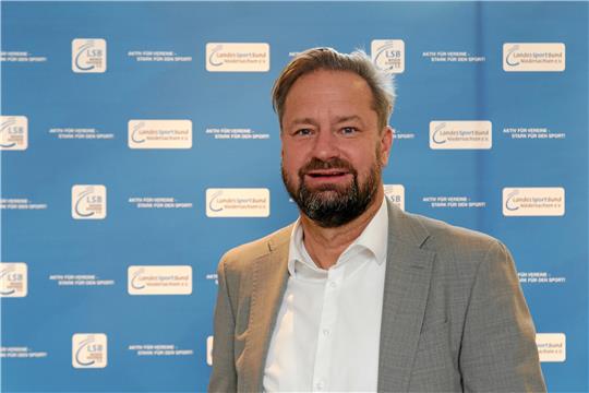 André Kwiatkowski ist seit November Präsident des Landessportbundes Niedersachsen. Als amtierender Vizepräsident wurde er vom Präsidium einstimmig vorgeschlagen. Foto: Privat