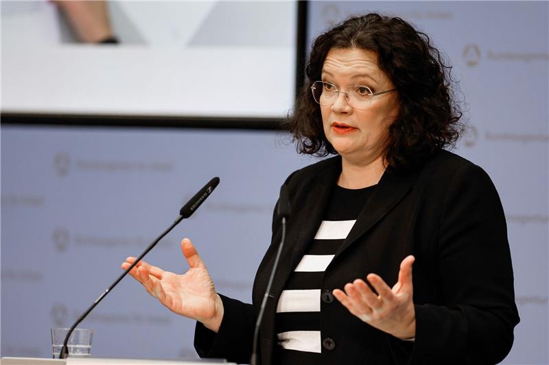 Arbeitsmarkt 2022 stabil - Fachkräftemangel im Fokus Andrea Nahles, die Vorstandsvorsitzende der Bundesagentur für Arbeit, erläutert die Lage auf dem Arbeitsmarkt.