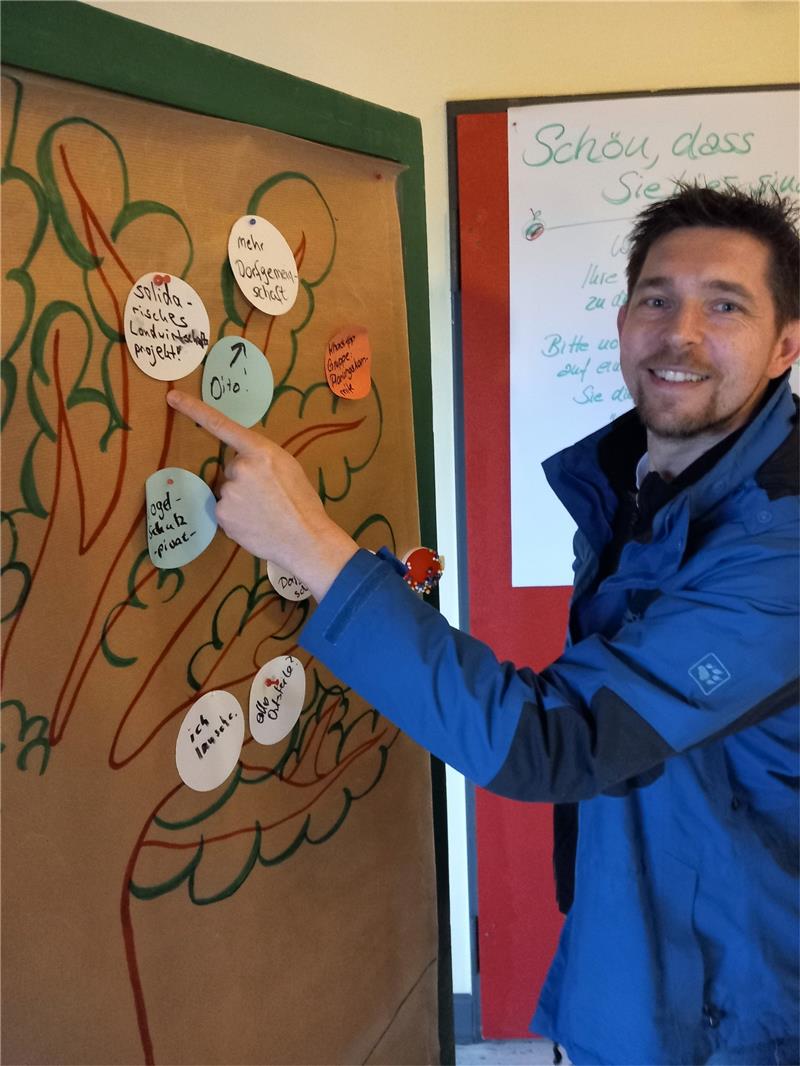 Andreas Kuckelkorn wünscht sich ein solidarisches Landwirtschaftsprojekt.