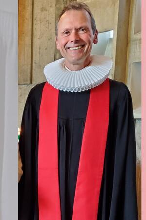 Pfarrer Andreas Labuhn geht in den Ruhestand Andreas Labuhn wirkte 28 Jahre lang als Pfarrer nicht nur am Frankenberg.