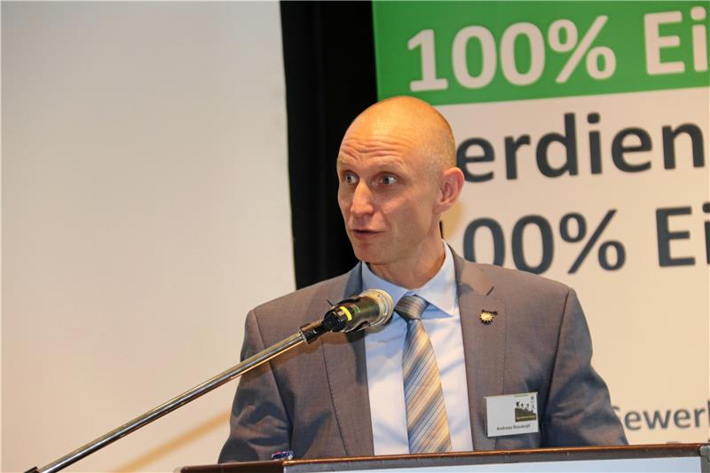 Polizisten machen auf Versammlung in Goslar ihrem Ärger Luft Andreas Rosskopf. Foto: Hartmann