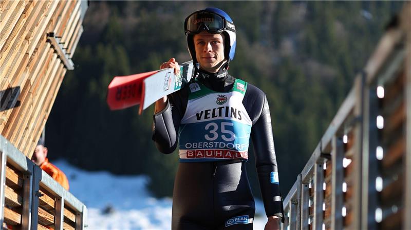 Andreas Wellinger erlebte einen gebrauchten Tag.