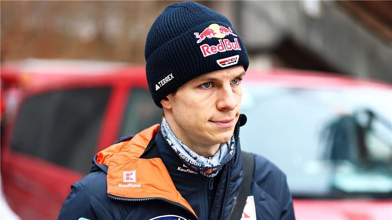 Andreas Wellinger glaubt nicht an einen Patzer von Domen Prevc.