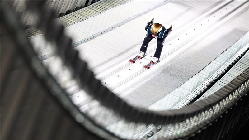 Andreas Wellinger verlässt Italien ohne Medaille.