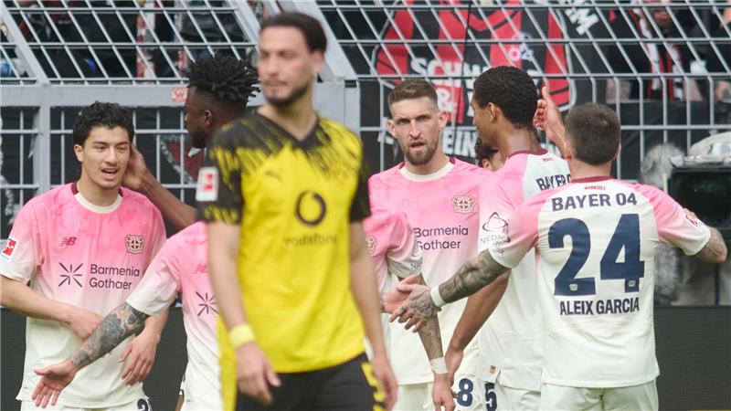 Andrich jubelt nach seinem Fernschuss zur 1:0-Führung.