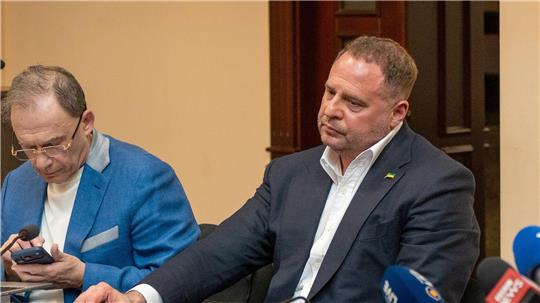 Andrij Jermak war die einst rechte Hand von Präsident Wolodymyr Selenskyj. (Archivfoto)