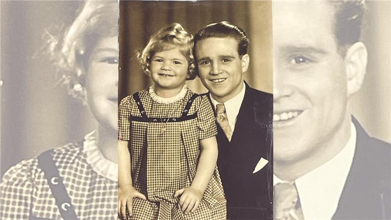 GZ-Adventsserie (8): Die geliebte Puppe Hannelore Anette Gieseke als kleines Mädchen mit ihrem großen Bruder Joachim. Foto: Privat