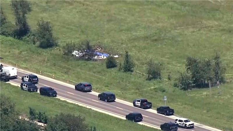 Zwölf Tote bei Flugzeugabsturz in Missouri Angehörige am Boden wurden Zeugen des Absturzes.