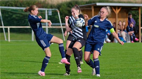 Angesichts der drohenden weiten Fahrten verzichtet die SG NeSe (blaue Trikots) auf den Start in der Kreisliga Braunschweig und zieht sich in die 1. Kreisklasse zurück. Foto: Drechsler