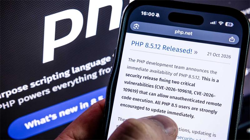 Was die PHP-Sicherheitslücke für das Internet bedeutet Angreifer könnten über den Schadcode Zugriff auf die dahinterliegenden Datenbanken erlangen. (Symbolbild)