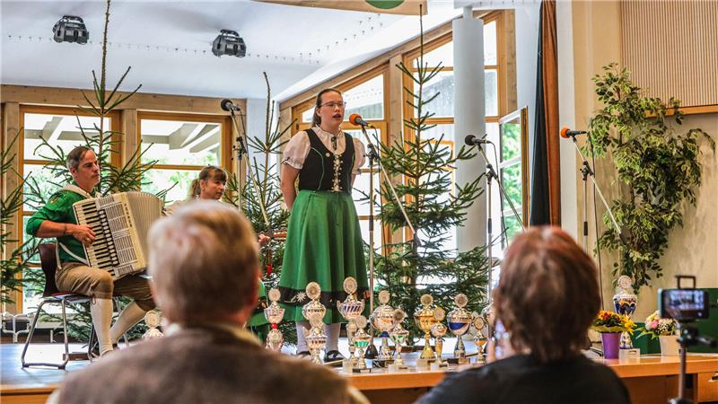 Anna Borodina tritt für die Bergsänger in Clausthal-Zellerfeld an.
