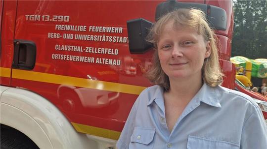 Anna-Katharina Ehrenberg ist seit 1. Juli Ortsbrandmeisterin in Altenau.