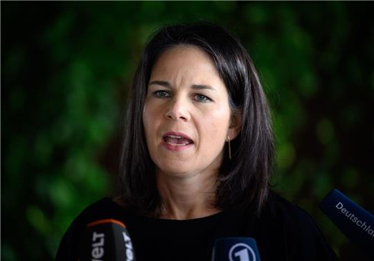 Annalena Baerbock beim G20-Außenministertreffen in Rio de Janeiro.