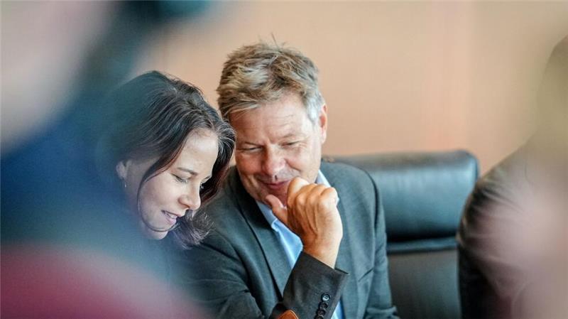 Annalena Baerbock hält Robert Habeck für den richtigen Kandidaten für 2025 (Archivbild).