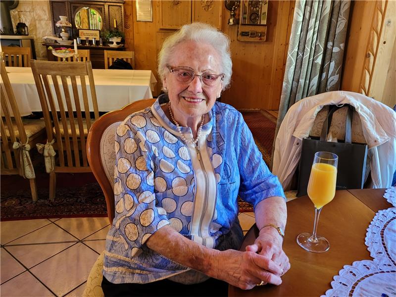 Bad Harzburgerin wird 100 Jahre alt: Das ist ihr Geheimnis Annelies Jordan aus Bad Harzburg. Foto: Exner