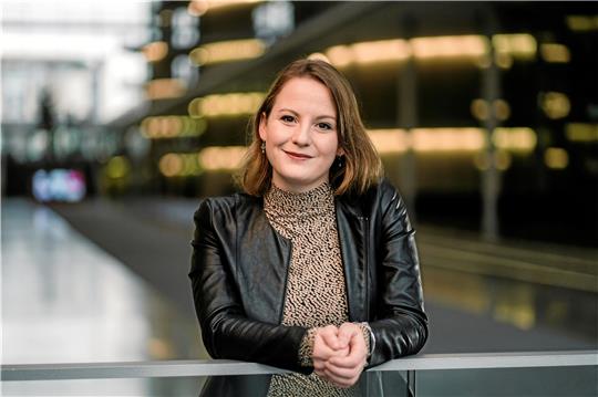 Annika Klose kommt aus Clausthal-Zellerfeld und sitzt nun für Berlin-Mitte im Bundestag.  Foto: Fionn Große