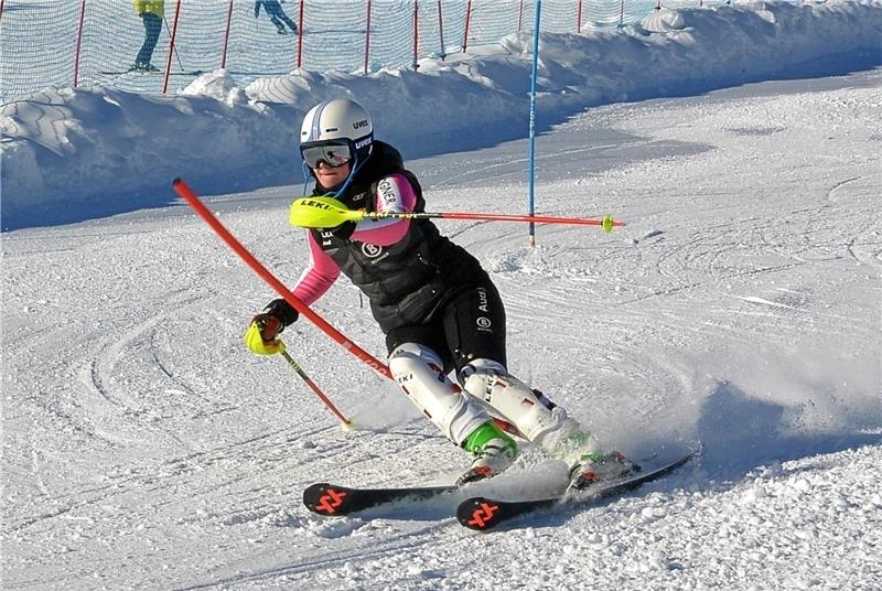 Annika Röbbel vom SC Bad Grund, die jetzt in der Jugendklasse startet, hat einen starken Saisonstart hingelegt. Foto: Privat