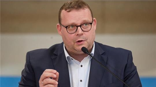 Ansgar Schledde, Landesvorsitzender der AfD Niedersachsen, hat den Vorstand des AfD-Kreisverbandes Goslar abgesetzt. Foto: picture alliance/dpa