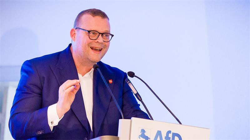 Ansgar Schledde ist seit 2024 Vorsitzender der AfD in Niedersachsen. (Archivbild)