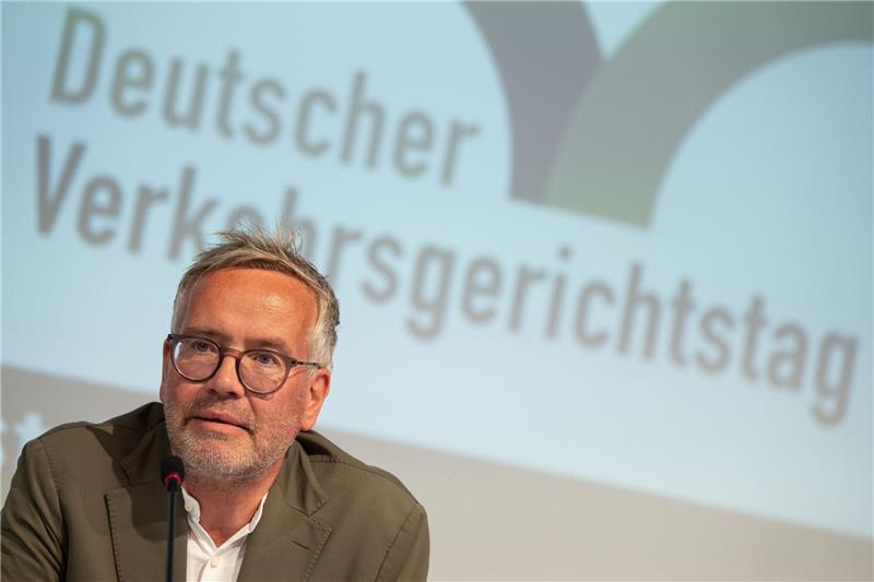Trunkenheitsfahrten Thema beim Verkehrsgerichtstag Ansgar Staudinger, der Präsident des Deutschen Verkehrsgerichtstages, in Goslar.