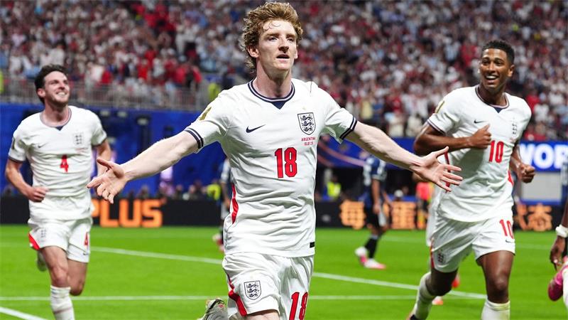 Messis Fäuste-Jubel: Argentinien wieder im WM-Finale Anthony Gordon schoss England in Führung.
