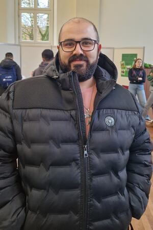 Warum finden Studenten aus aller Welt die TU Clausthal so toll? Anton Kashoian (28) aus Syrien.