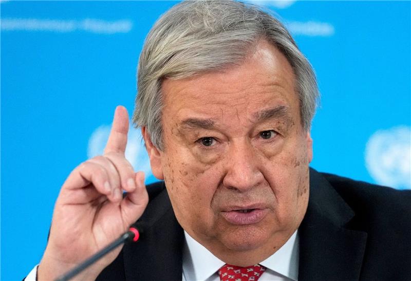 Guterres eröffnet Sicherheitskonferenz António Guterres, Generalsekretär der Vereinten Nationen (UN), spricht während eines Besuchs im UN-Büro in der kenianischen Hauptstadt Nairobi.