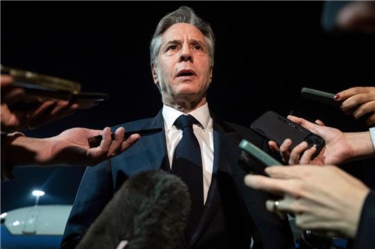 Antony Blinken ist Außenminister der USA und richtete zur Siedlungspolitik im Westjordanland bereits deutliche Worte an Israel.