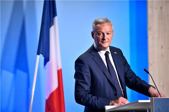 Antwortet mit einem klaren «Nein» zu den von Deutschland geforderten einheitlichen Schuldenregeln: Bruno Le Maire, Finanzminister von Frankreich.