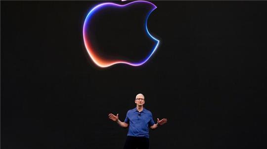 Apple-CEO Tim Cook auf der Apple-Entwicklerkonferenz WWDC in Cupertino.