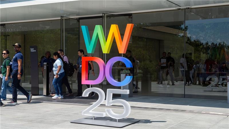 Apple setzt auf neue Software-Optik und mehr KI-Funktionen Apple veranstaltet die Entwicklerkonferenz direkt im Hauptquartier im Herzen des Silicon Valley.