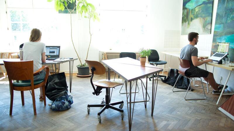 Start-ups fordern Reformen: „Innovationskraft stärken“ Arbeiten im Coworking-Space: Der Startup-Verband fordert Verbesserungen für die Branche (Archivfoto).
