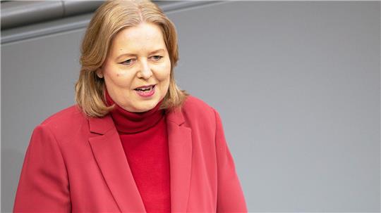 Arbeitsministerin Bärbel Bas rechnet mit einer Mehrheit für das Rentenpaket bei der Abstimmung im Bundestag.